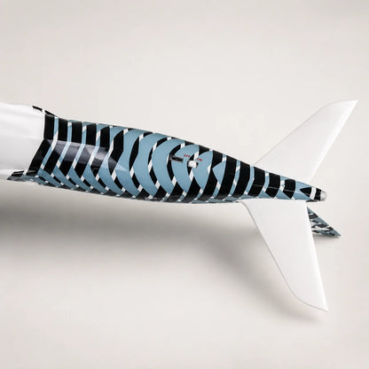 Airbus A350 XWB Prototype Carbon Fibre Livery 1:142 Scale Model — view 8